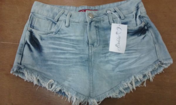 Short Saia Jeans